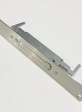 按压式中控插销防盗门天地插销双开大门隐形子母防火门插30*240mm