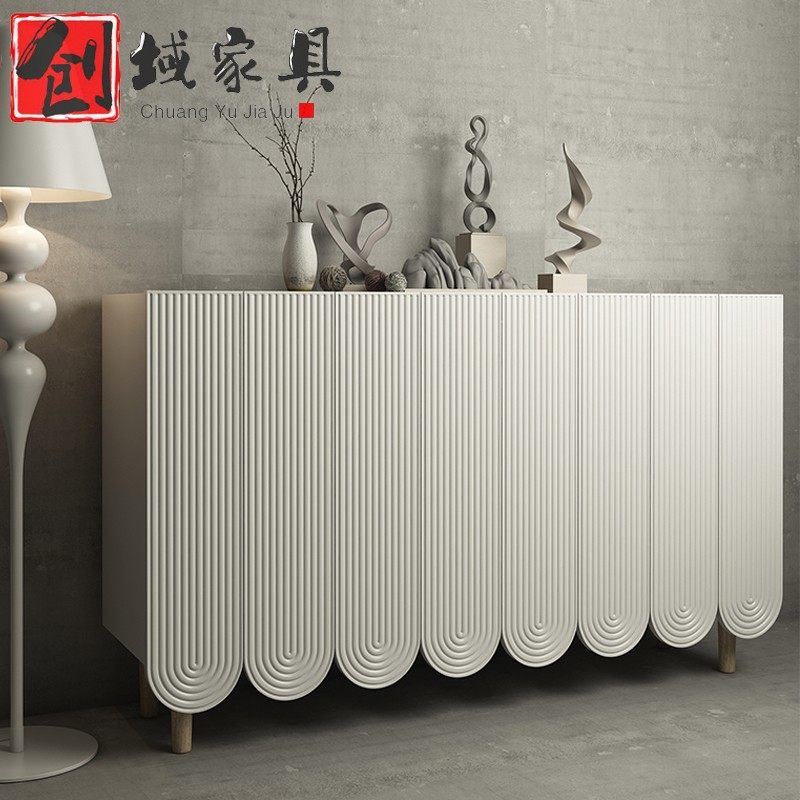 轻奢餐边柜现代简约餐厅后现代北欧储物玄关柜家用边柜白色茶水柜,住宅家具,餐边柜,淘宝优惠券,粉丝福利购,淘宝优惠卷