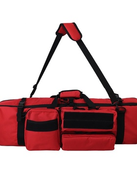 新款亚马逊热销M249包双支支撑军迷包双层收纳枪包户外战术钓鱼