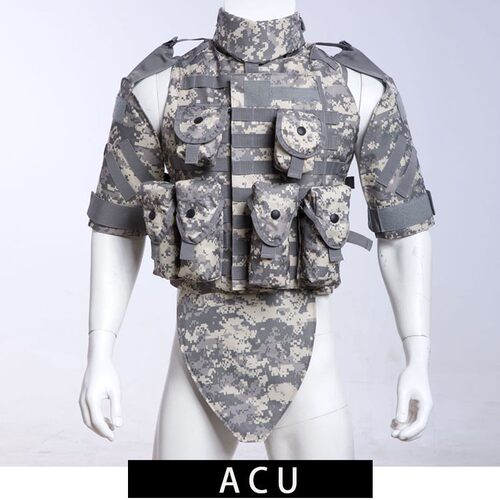 暗区突围美式OTV战术背心防护训练拦截者ACU CP迷彩黑色护裆马甲