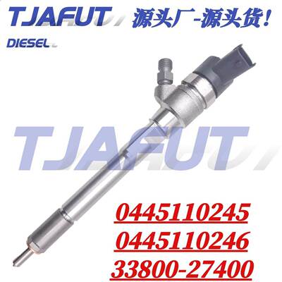 0445110245共轨喷油器33800-27400 0445110245适用于现代起亚
