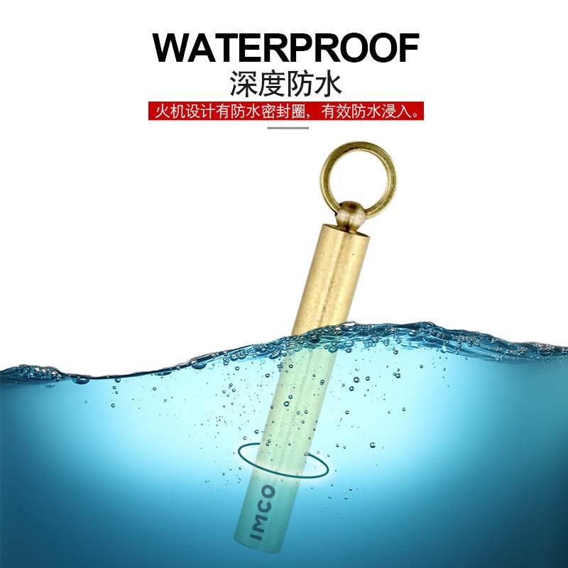 佐罗301微型纤细煤油打火机钥匙扣带环圆柱烟型黄铜刻字