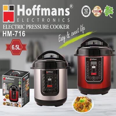 出口Hoffmans 电压锅 716 Electric Pressure Cooker 6.5L