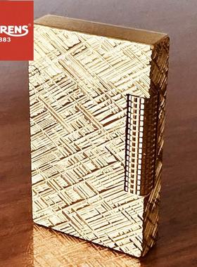 源自瑞士THORENS托伦斯朗声气体打火机个性创意黄铜精雕钢音