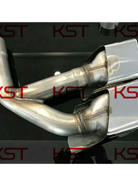 适用于16-18款Q7改装SQ7款四出排气尾喉Q7不锈钢四出RSQ7尾喉