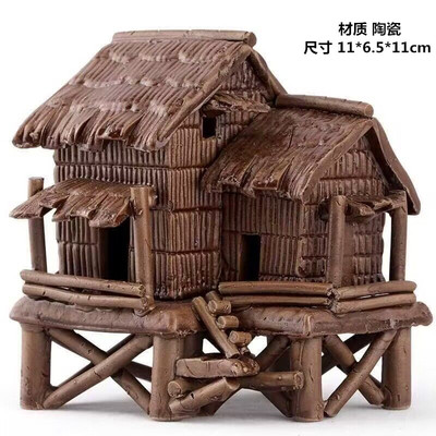 盆景假山摆件鱼缸吸水石