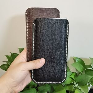 适用于科大讯飞AI录音笔SR302内胆包直插式手机袋真皮保护套收纳袋软皮超薄