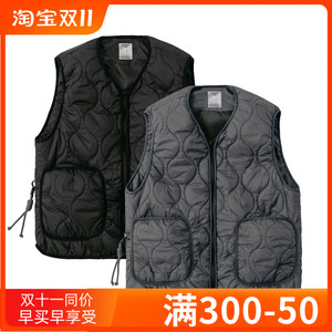 LENGOIST outdoor男女山系插袋拉链防泼水绗线马甲秋冬百搭外套