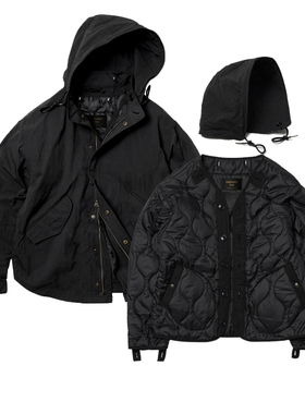 OSCAR FISHTAIL JACKET 三种穿法加厚防泼水厚实廓形棉衣夹克外套