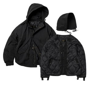 OSCAR FISHTAIL JACKET 三种穿法加厚防泼水厚实廓形棉衣夹克外套