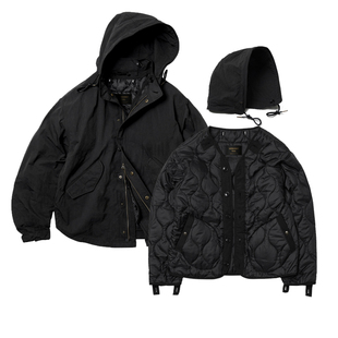 三种穿法加厚防泼水厚实廓形棉衣夹克外套 JACKET OSCAR FISHTAIL