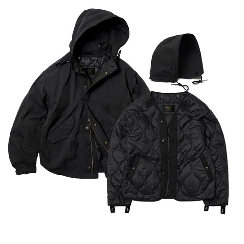 OSCAR FISHTAIL JACKET 三种穿法加厚防泼水厚实廓形棉衣夹克外套