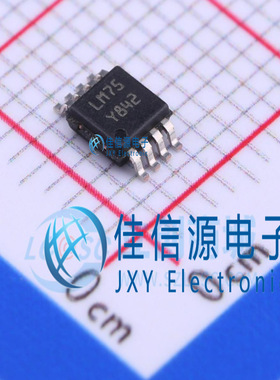 温湿度传感器 STLM75DS2F ST(意法半导体) MSOP-8 高精度数字传感