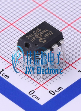 24LC65-I/P  MICROCHIP(美国微芯)  PDIP-8
