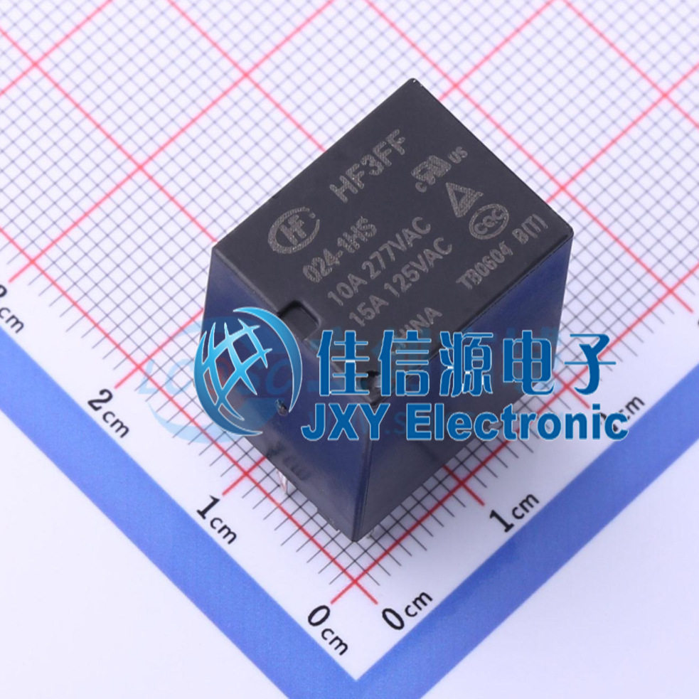 功率继电器      HF3FF/024-1HS(551)   HF(宏发)