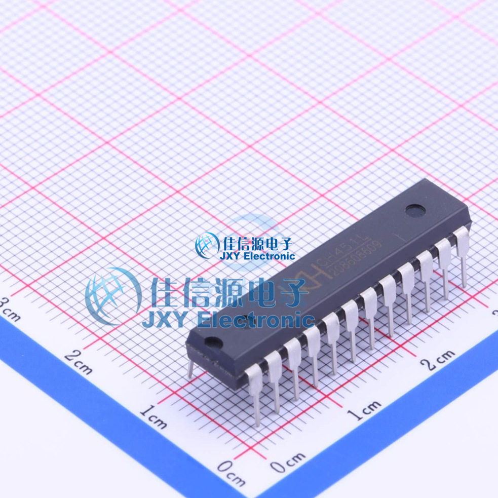LED显示驱动      CH451L  WCH(南京沁恒)  DIP-24-300mil