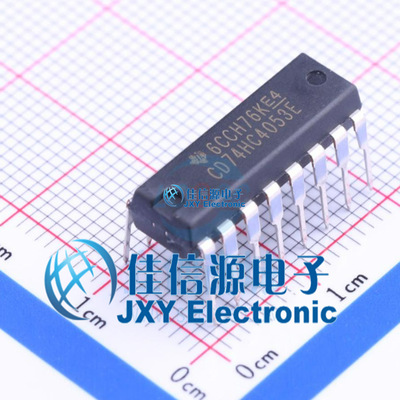 信号开关    CD74HC4053E  TI()  DIP-16