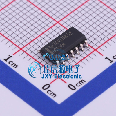 反相器芯片     CD74HCT04M96  TI()  SOIC-14