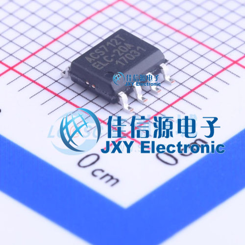电流传感器   ACS712ELCTR-20A-T  ALLEGRO(美国埃戈罗)  SOIC-8