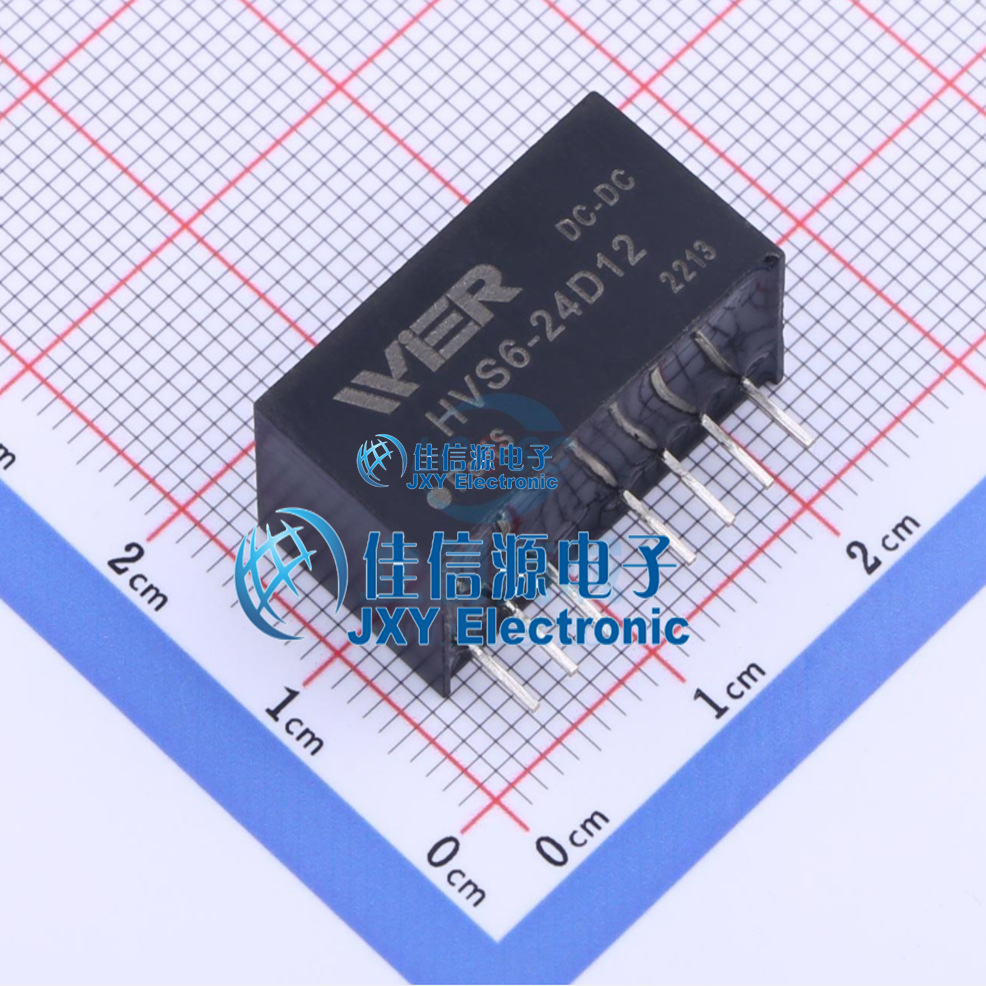 电源模块    HVS6-24D12  WIER(微尔)  插件
