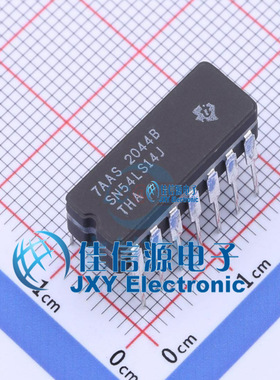 反相器     SN54LS14J  TI()  CDIP-14