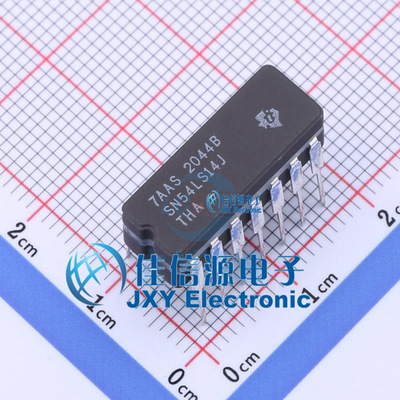 反相器     SN54LS14J  TI()  CDIP-14
