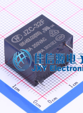 功率继电器      JZC-32F/005-HSLQ3(555)   HF(宏发)