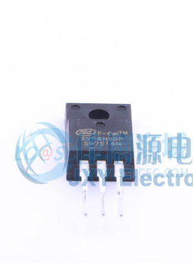 场效应管(MOSFET)   SVF6N60F   SILAN(士兰微)   TO-220F-3