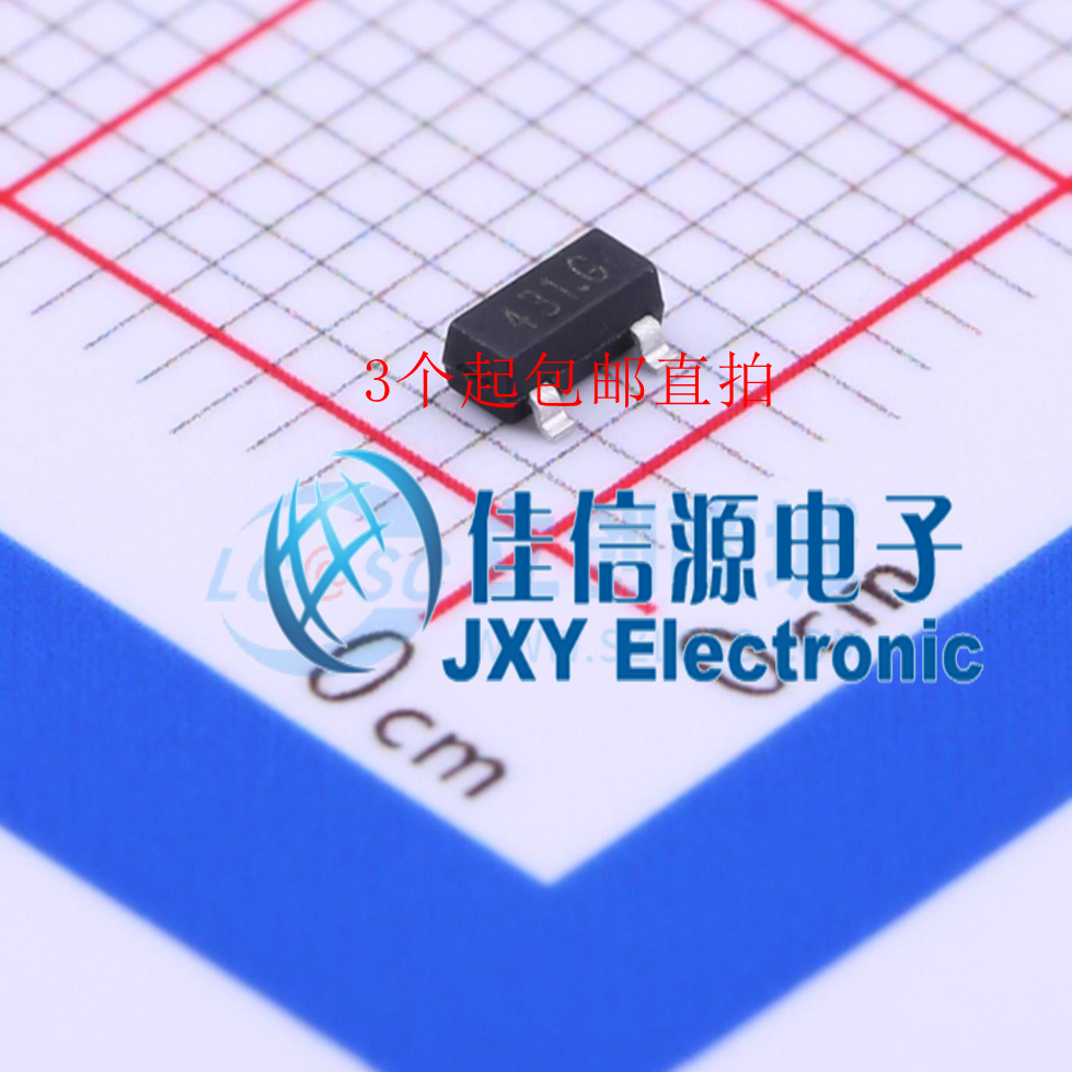 电压基准芯片  TL431G-AE2-R   UTC(友顺)  SOT-23-3