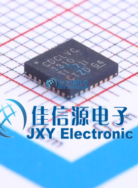 缓冲器/驱动器    CDCLVC1310RHBR  TI(德州仪器)  QFN-32