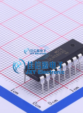 达林顿晶体管阵列   ULN2803G-D18-T  UTC(友顺)  DIP-18