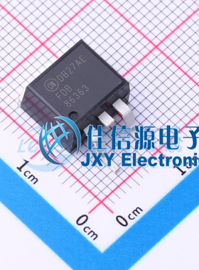 场效应管(MOSFET)    FDB86363-F085  onsemi(安森美)  TO-263-2
