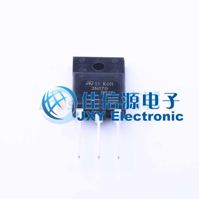 场效应管(MOSFET)       STFW3N170  ST(意法半导体)  TO-3PF-3