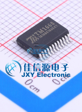 LED显示驱动      TM1668  TM(天微)  SSOP-24-208mil