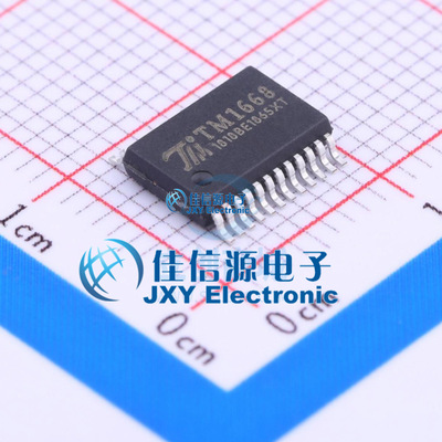 LED显示驱动      TM1668  TM(天微)  SSOP-24-208mil