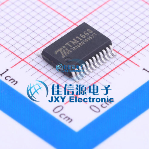 LED显示驱动      TM1668  TM(天微)  SSOP-24-208mil