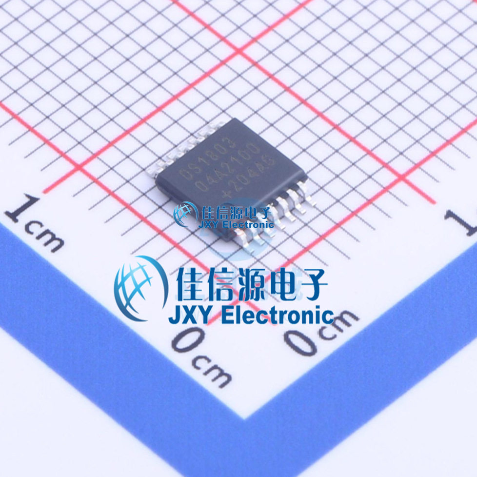 DS1803E-100+T&R  MAXIM(美信)  TSSOP-14