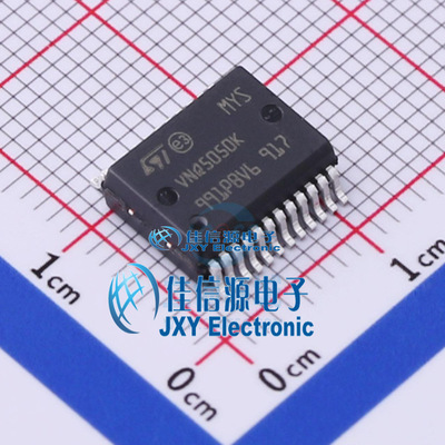 功率电子开关   VNQ5050KTR-E  ST(意法半导体)  PowerSSO-24