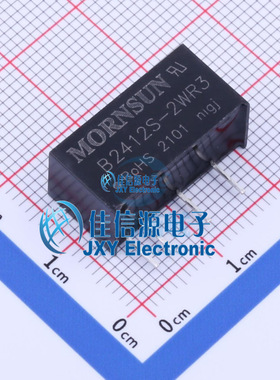 电源模块    B2412S-2WR3  MORNSUN(金升阳)  插件