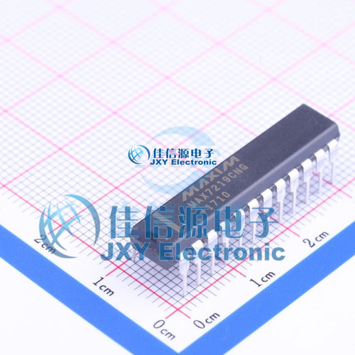 LED显示驱动      MAX7219CNG+  MAXIM(美信)  DIP-24-300mil