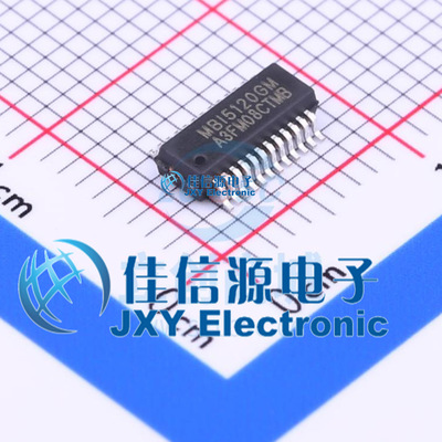 LED驱动     MBI5120GM-B  MBI(台湾聚积)  MSSOP-24-2.6mm
