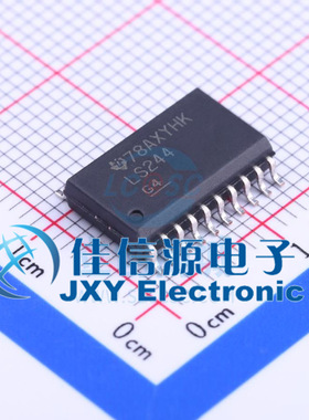 缓冲器/驱动器    SN74LS244DWR  TI(德州仪器)  SOIC-20