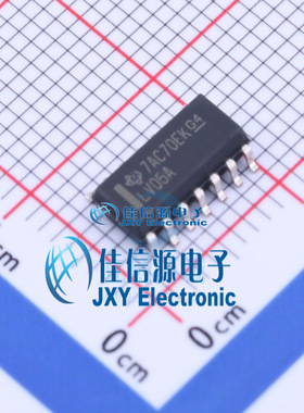 反相器     SN74LV05ADR  TI()  SOIC-14
