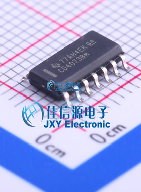 逻辑门     CD4073BM96  TI()  SOIC-14