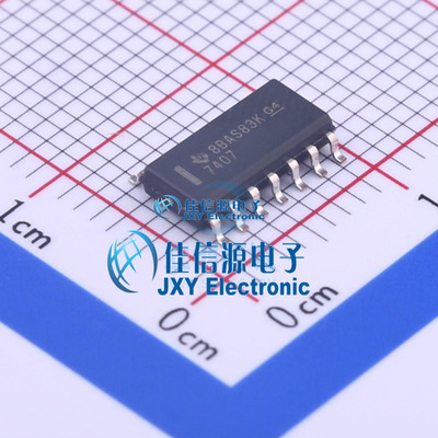 缓冲器/驱动器    SN7407DR  TI(德州仪器)  SOIC-14