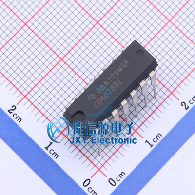 逻辑门     CD4078BE  TI()  DIP-14
