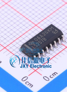 信号开关    SN74LS257BDR  TI(德州仪器)  SOIC-16