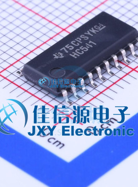 缓冲器/驱动器    SN74HC541NSR  TI()  SOP-20