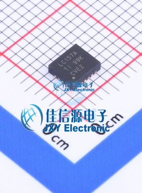 信号开关   SN74LVC157ARGYR  TI(德州仪器)  VQFN-16