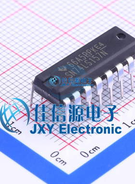 信号开关   SN74LS157N  TI(德州仪器)  DIP-16